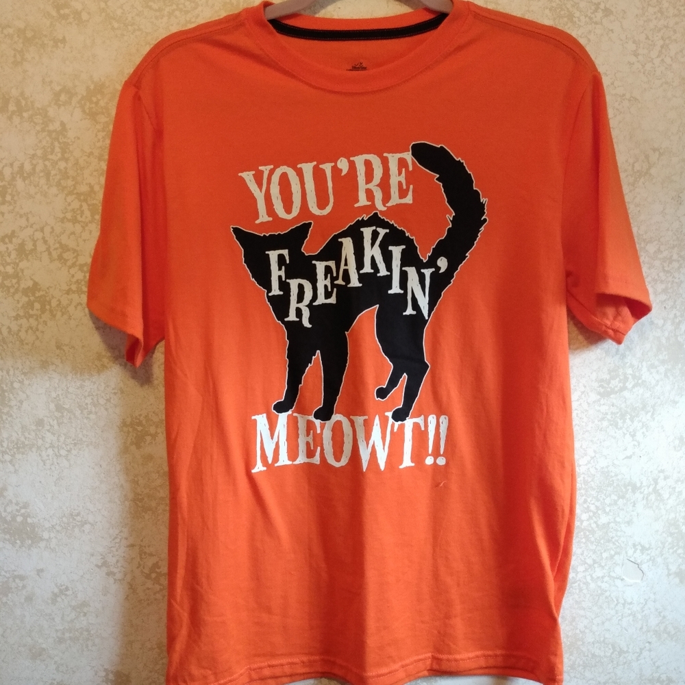 Halloween Freaking Meowt tee